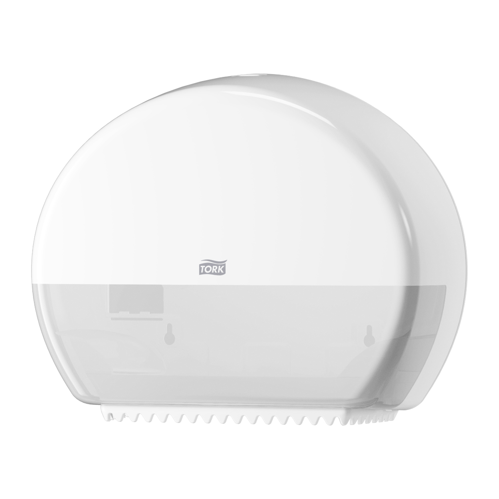 Tork Mini Jumbo Toilet Paper Roll Dispenser White T2