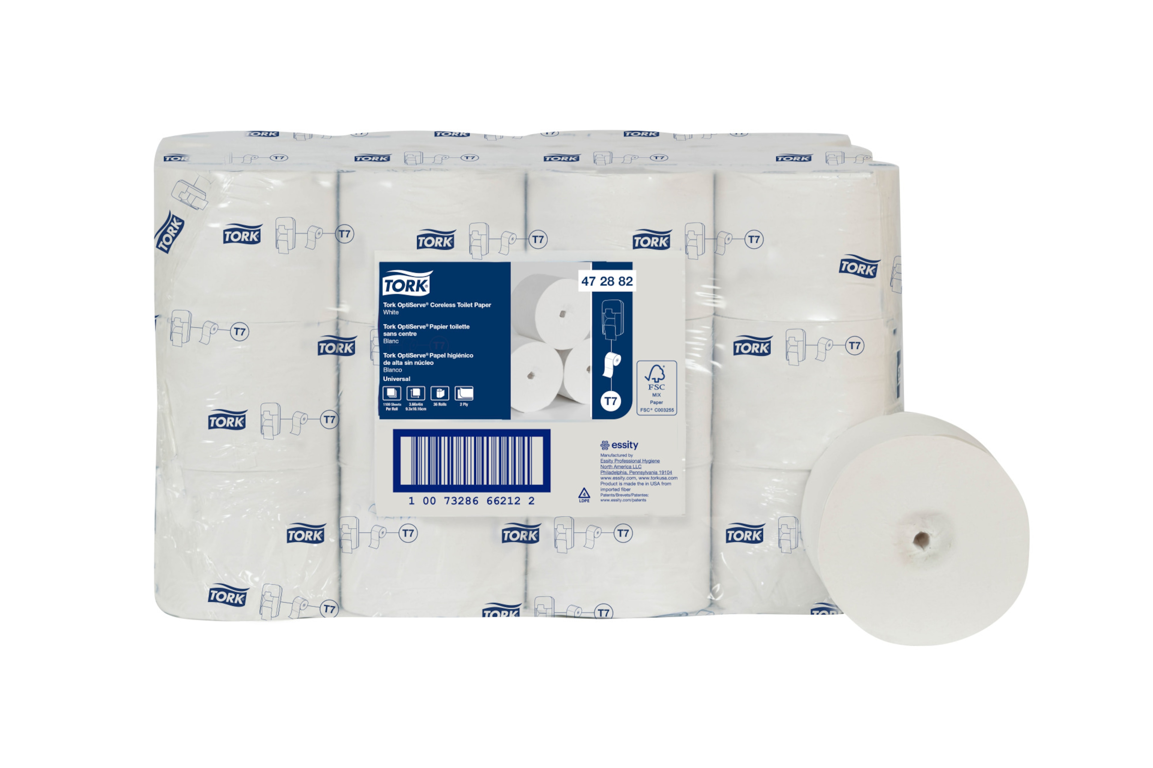 Tork OptiServe® Coreless Toilet Paper - 2 ply