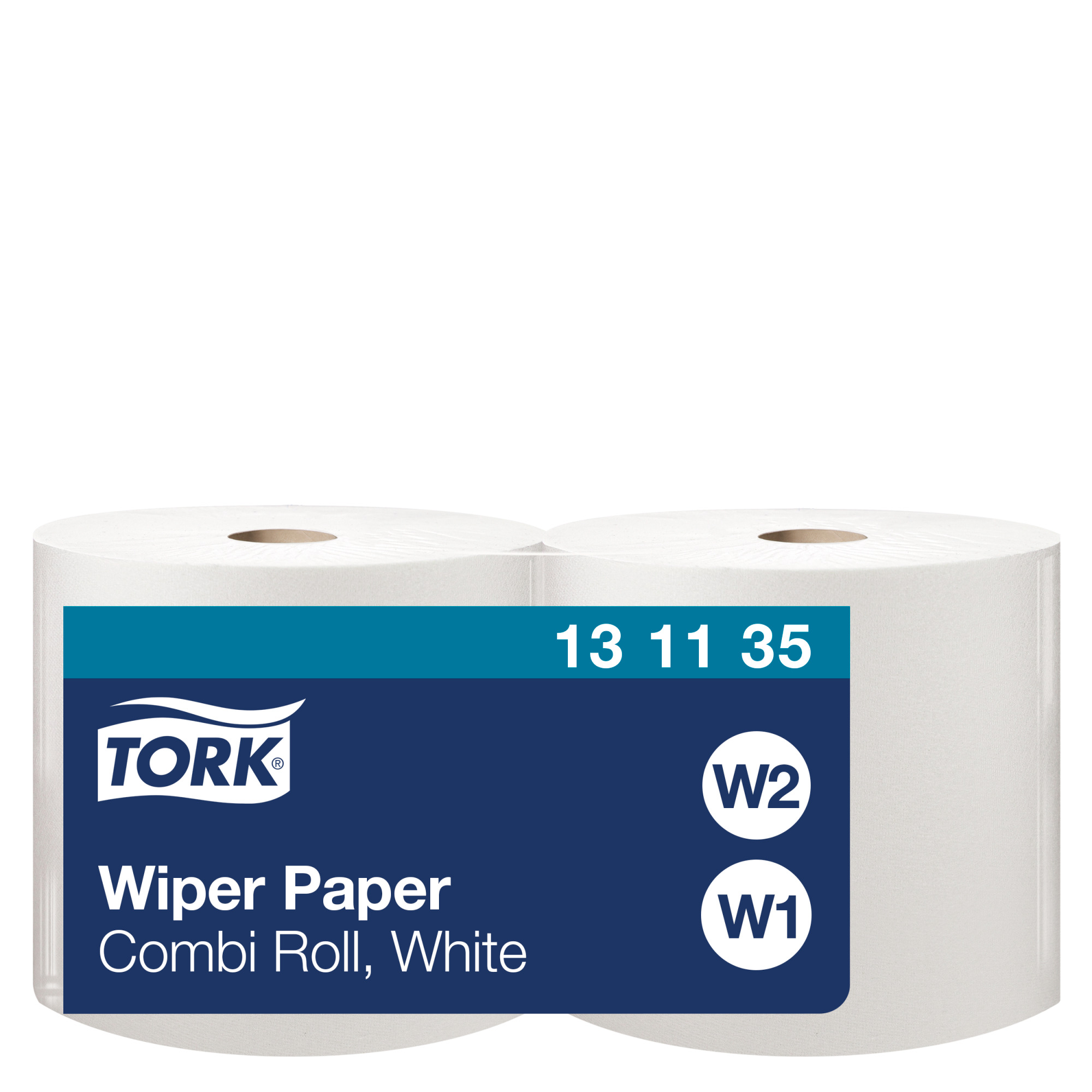 Tork chusteczki papierowe na rolce, białe, W1/2