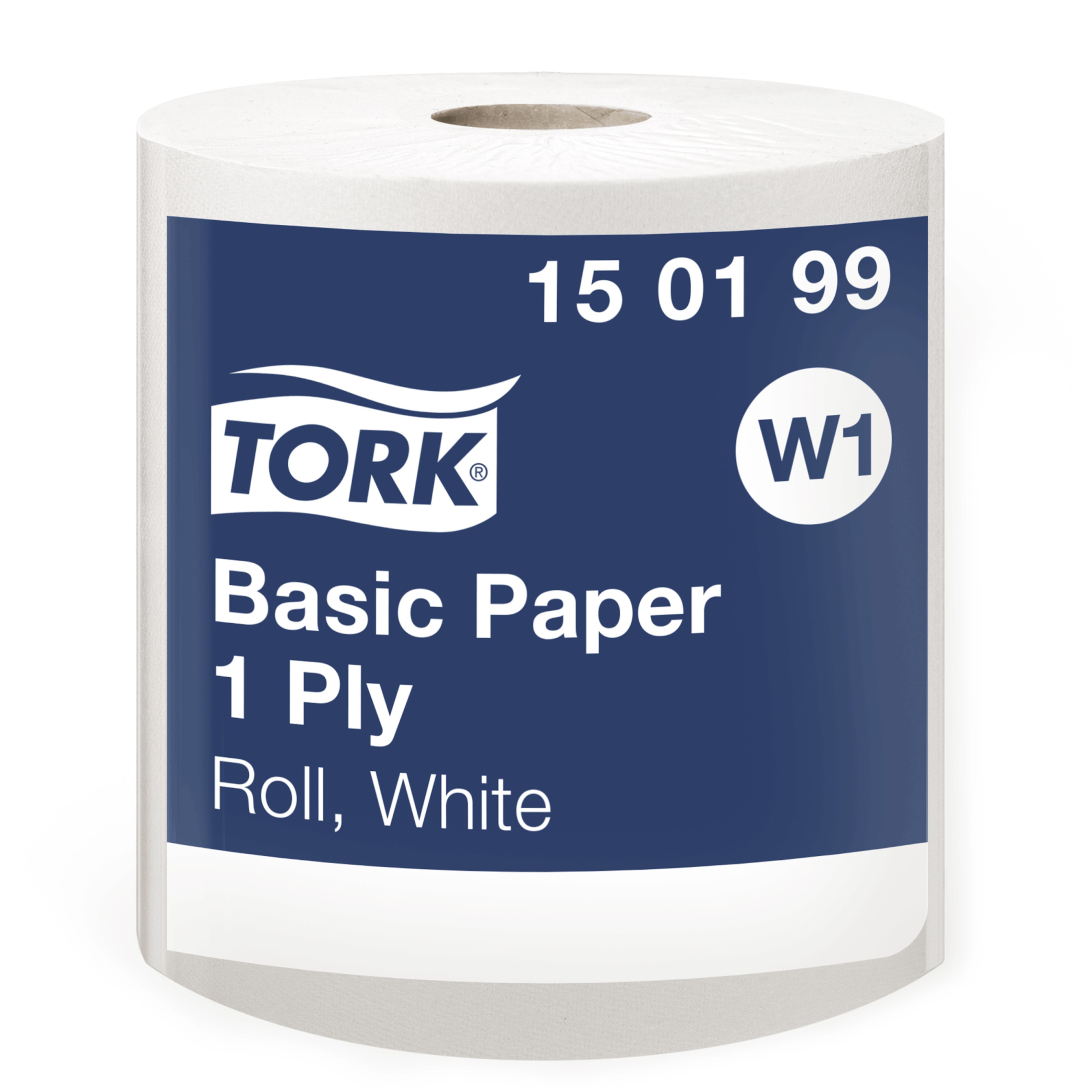 Tork Basic Avtorkningspapper vit W1