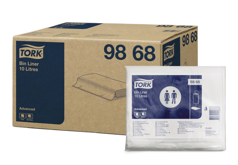 belofte tussen Consequent Tork Afvalzak 10 liter | 9868 | Sanitaire ruimten accessoires | Vulling | Tork NL belofte tussen Consequent Tork Afvalzak 10 liter | 9868 | Sanitaire ruimten accessoires | Vulling | Tork NL