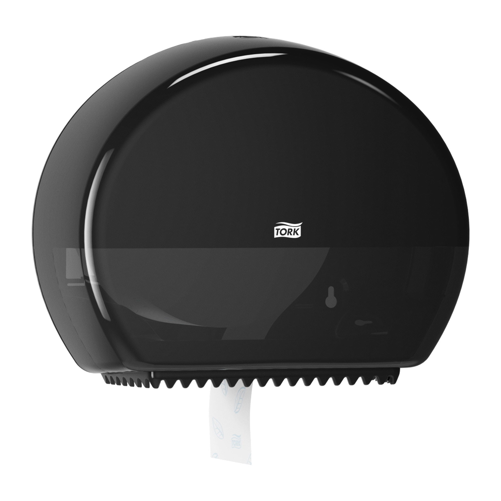 Tork Mini Jumbo Toilet Paper Roll Dispenser Black T2