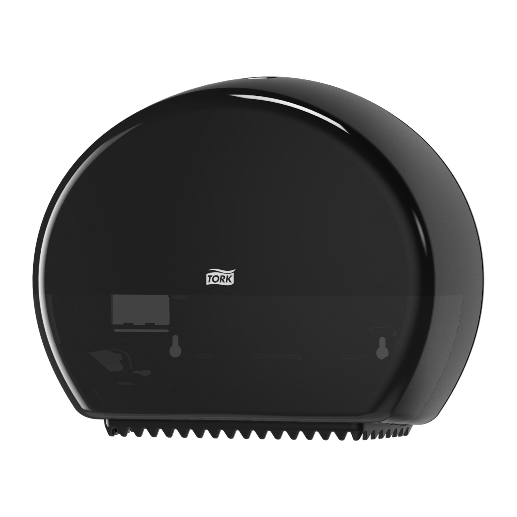 Tork Mini Jumbo Toilet Paper Roll Dispenser Black T2