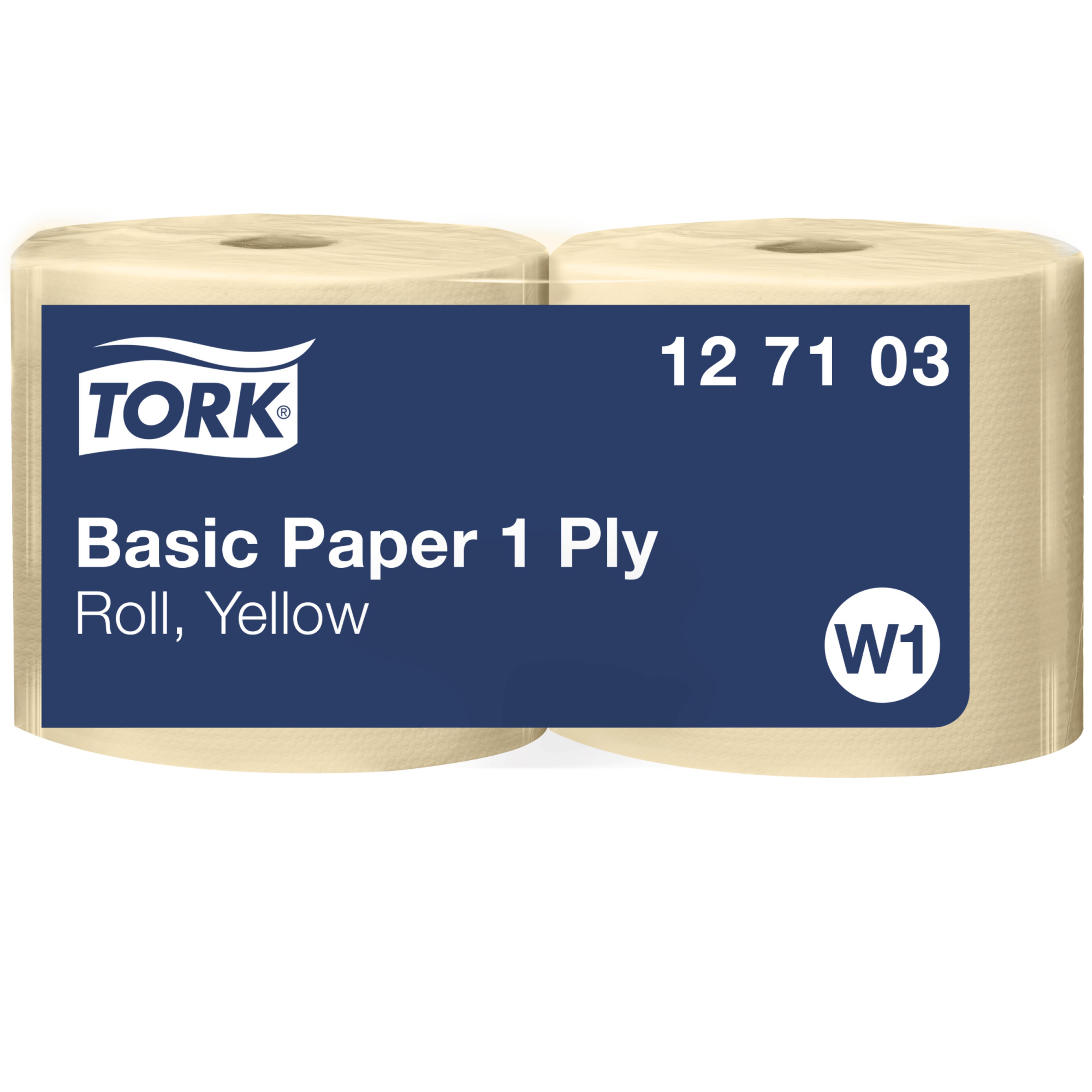 Tork Basic kollane rullpühkepaber W1