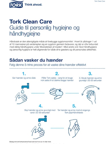 HoReCa BTB Guide til personlig hygiejne og håndhygiejne
