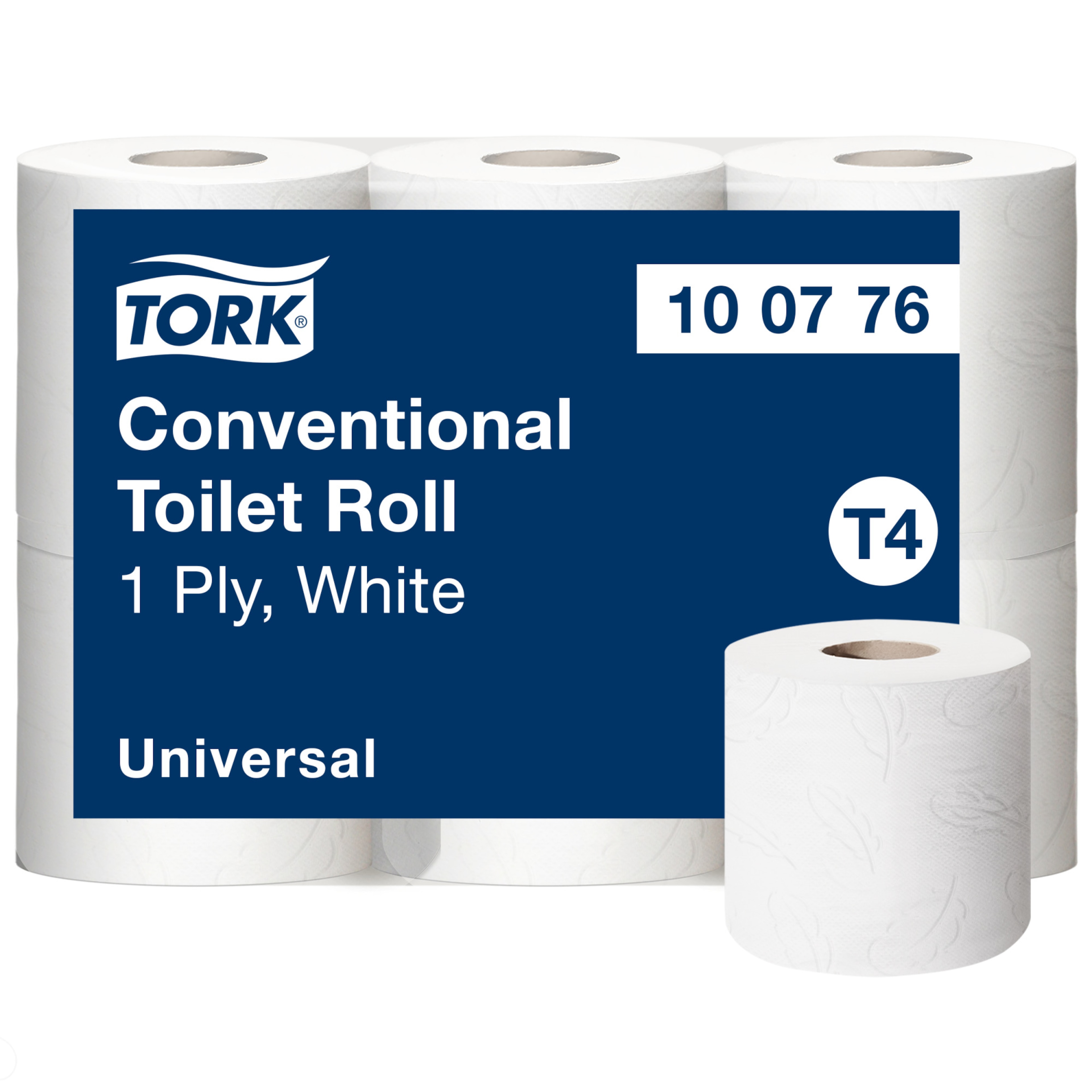 Tork Papier toilette rouleau traditionnel Universal - 1 pli