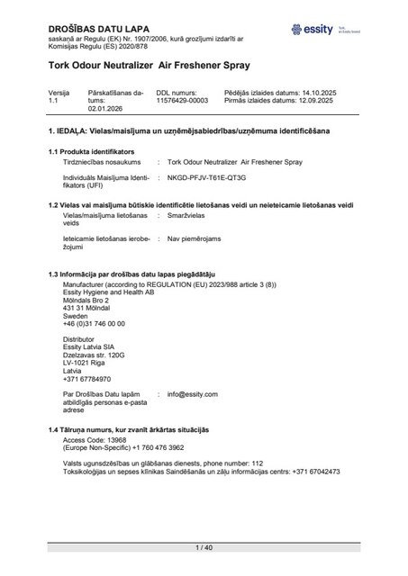 Safety Data Sheet