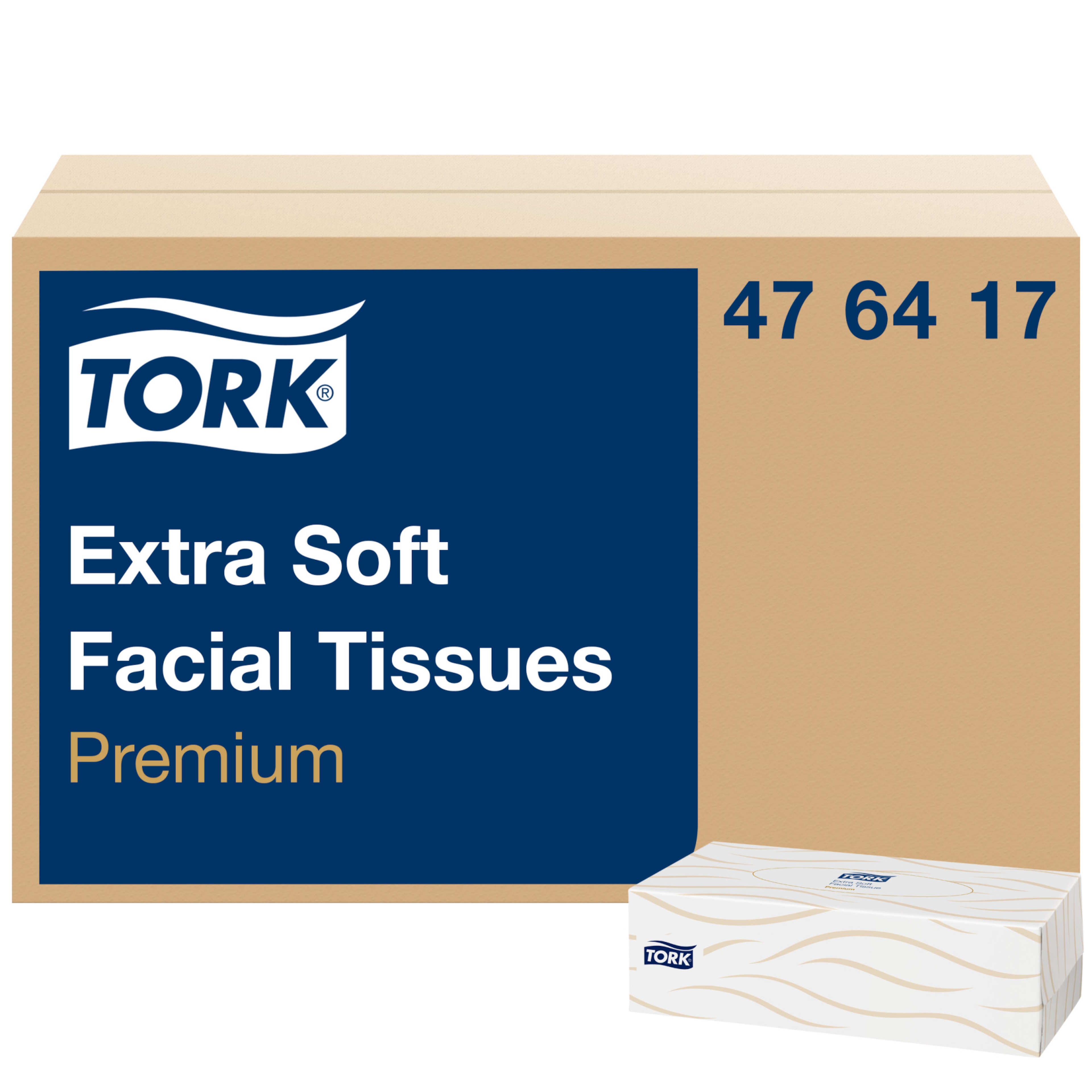 Tork Soft Facial Tissues White