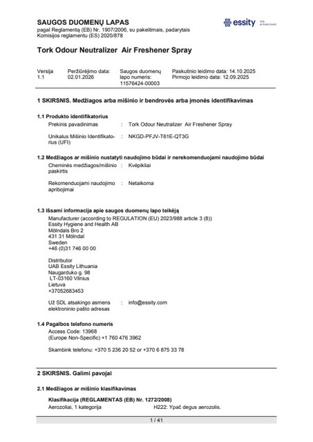 Safety Data Sheet