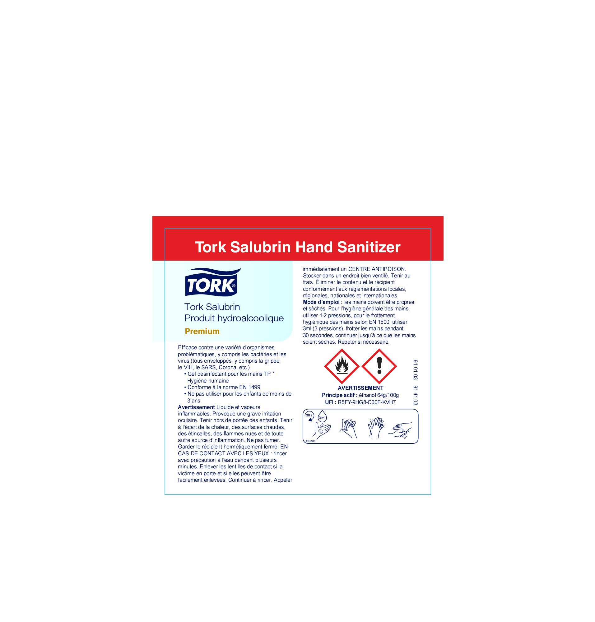 Usage Information Sign