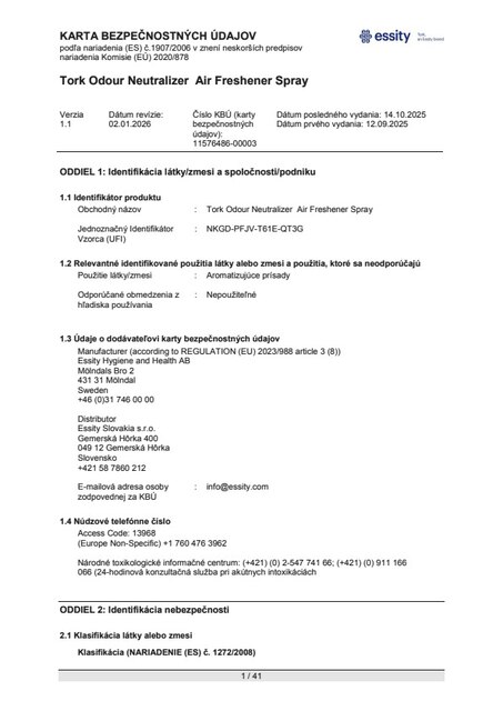Safety Data Sheet