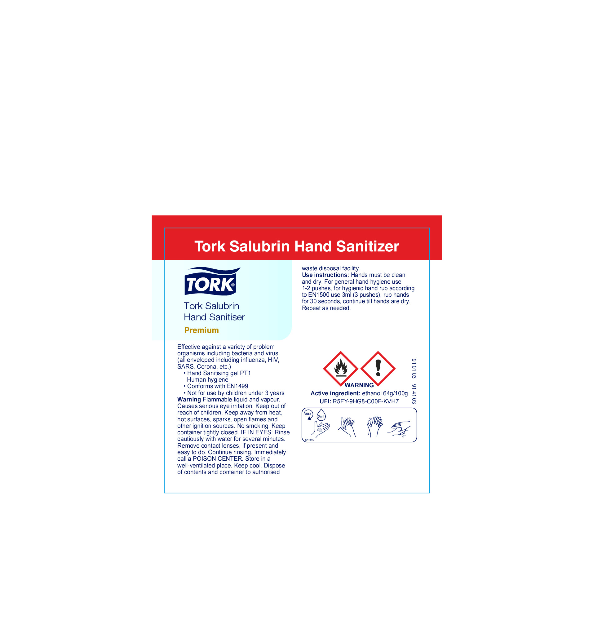 Usage Information Sign