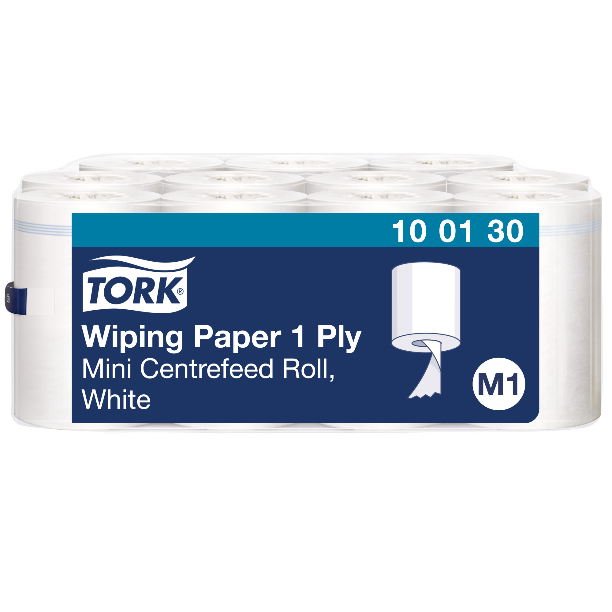 Tork papírové utěrky mini role bílé M1