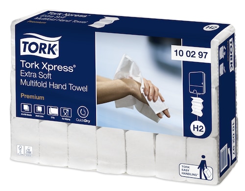 Tork Xpress® Extra Soft Multifold  käsipyyhe
