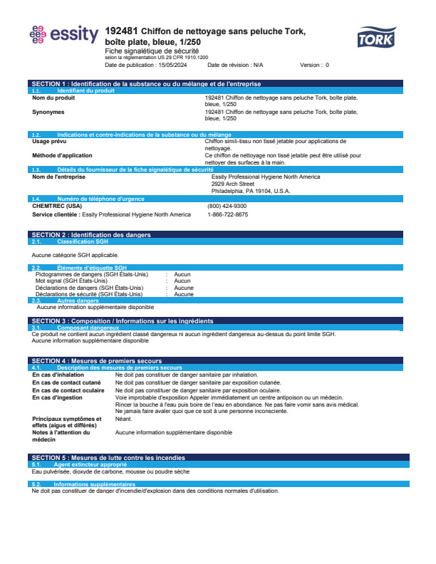 Safety Data Sheet