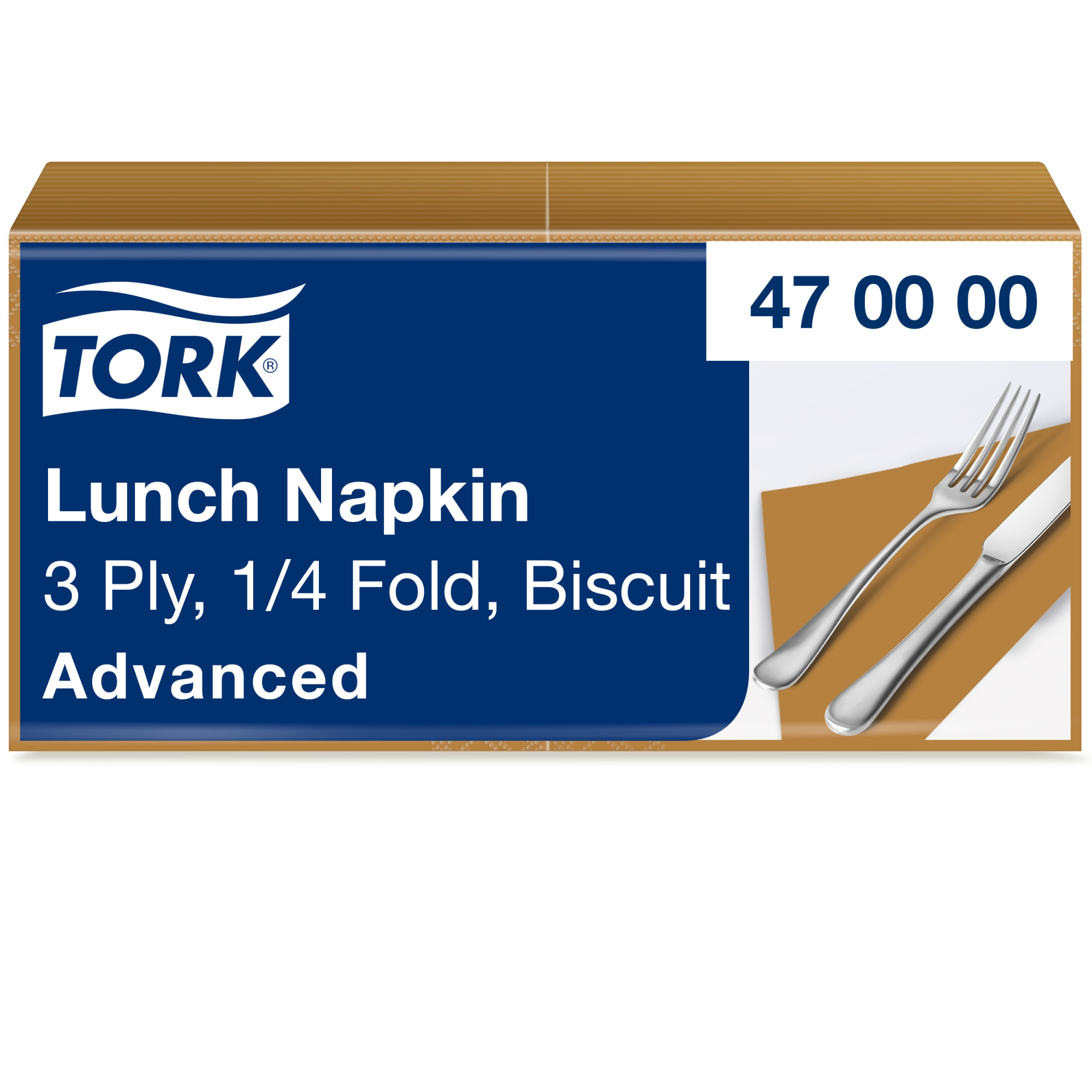 Tork Soft Χαρτοπετσέτα Γεύματος Biscuit