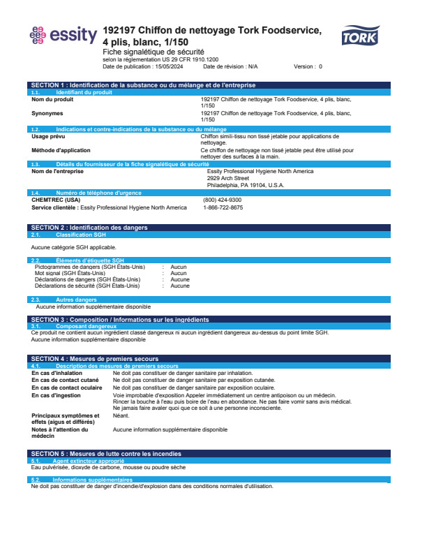 Safety Data Sheet