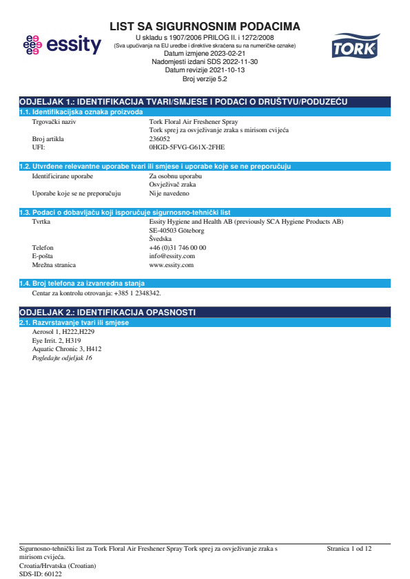 Safety Data Sheet