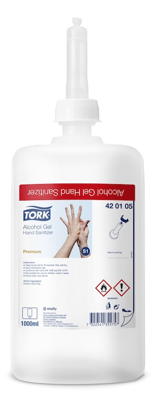 Dezinfectant gel pentru mâini pe bază de alcool Tork