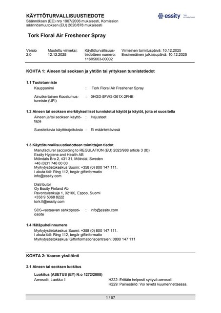 Safety Data Sheet