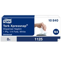 Tork Xpressnap® Dispenserservet wit