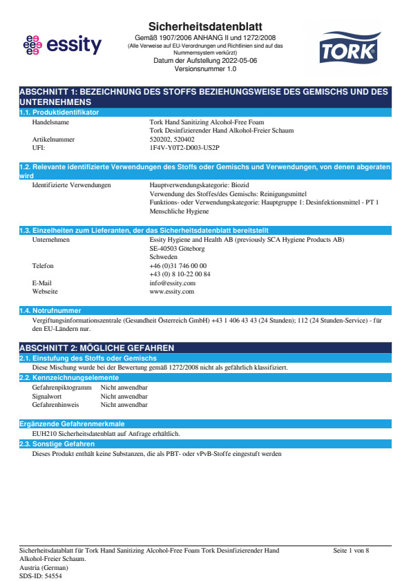 Safety Data Sheet