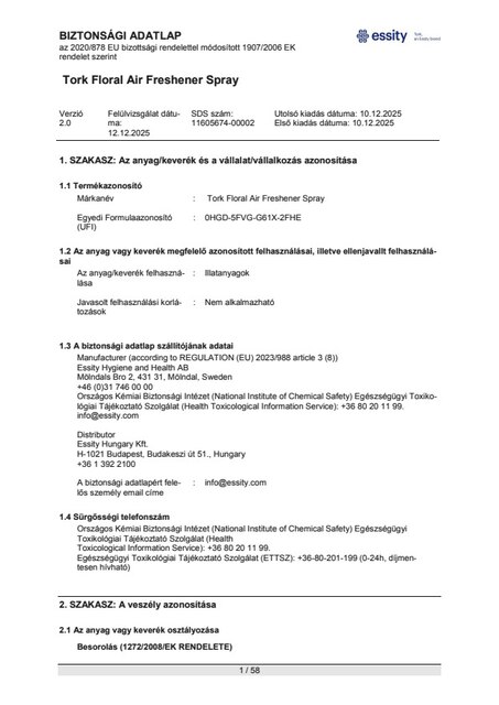 Safety Data Sheet