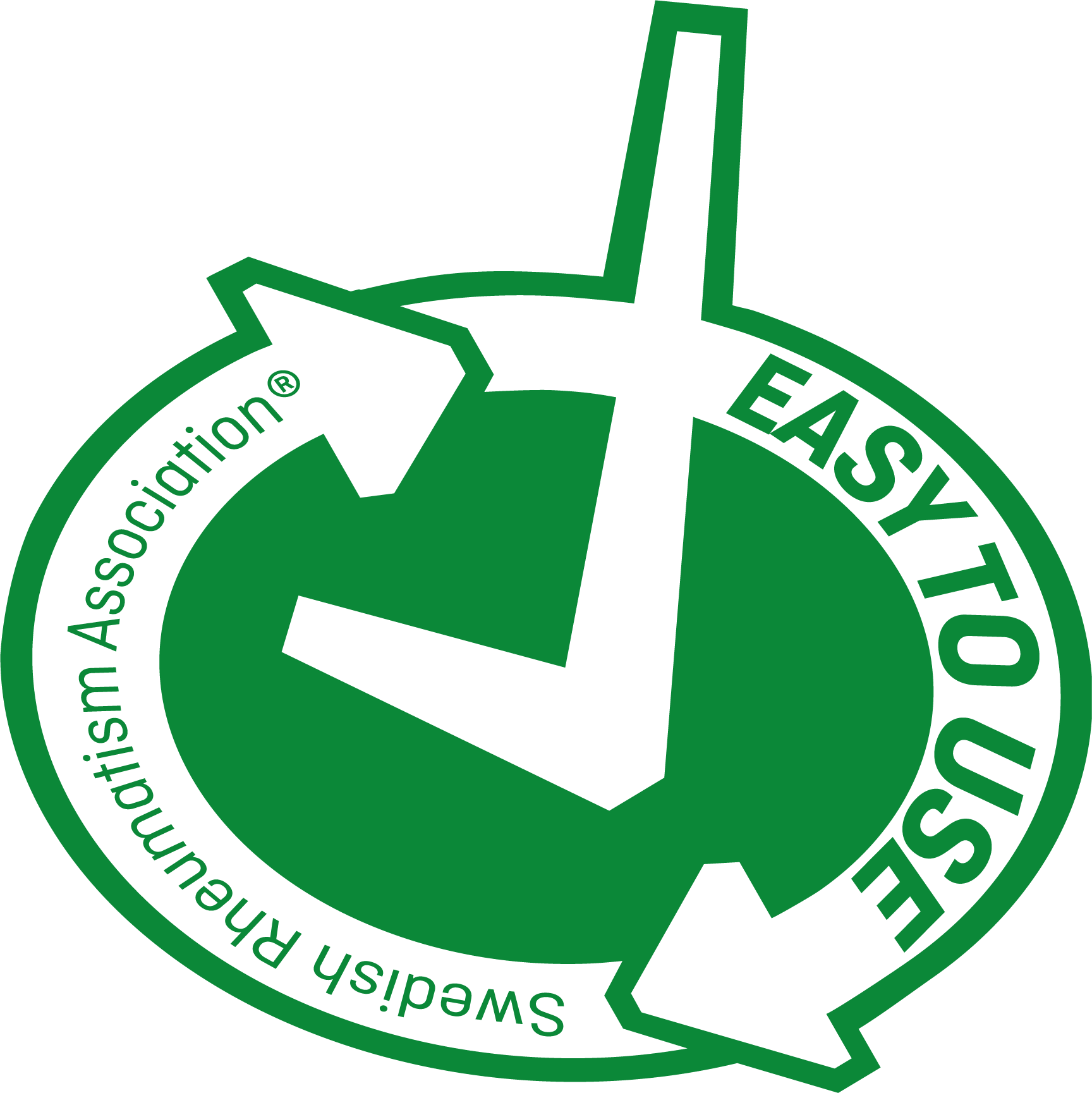 Facile à utiliser (ASR) Rendre l’hygiène accessible à tous : de nombreux systèmes d’hygiène Tork ont obtenu la certification « Easy to use » (facile à utiliser) décernée par l’Association suédoise de lutte contre les rhumatismes.