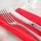 Tork Serviette Dinner Gaufrée, Rouge cerise