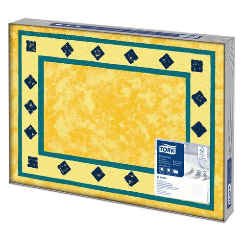 Tork Placemat Palazzo Blue