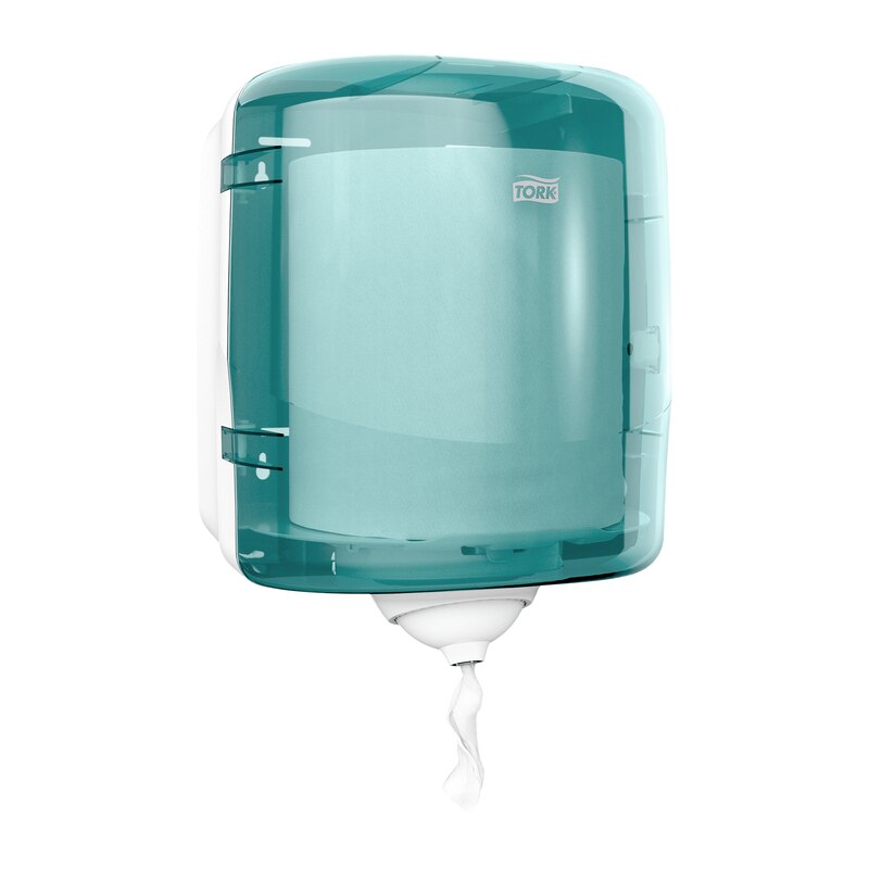 Distributeur De Papier Tork Reflex M4 - Déroulement Central Feuille à Feuille - Robuste, Hygiénique - Pour Toilettes Professionnelles