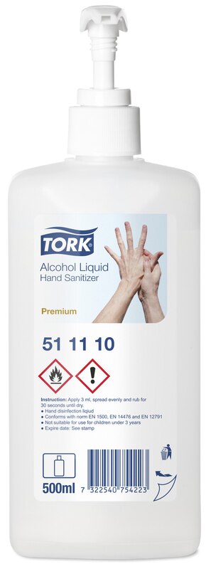 Tork alkoholipõhine vedel desinfektant kätele