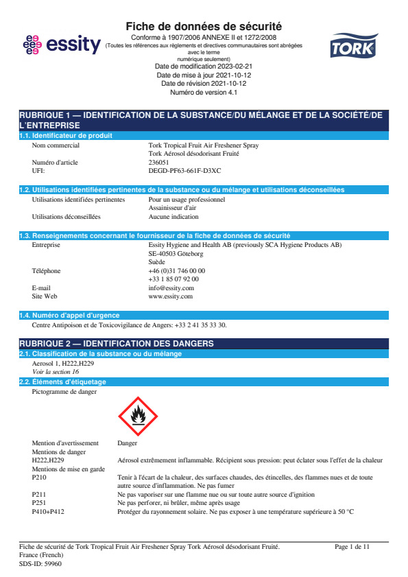 Safety Data Sheet