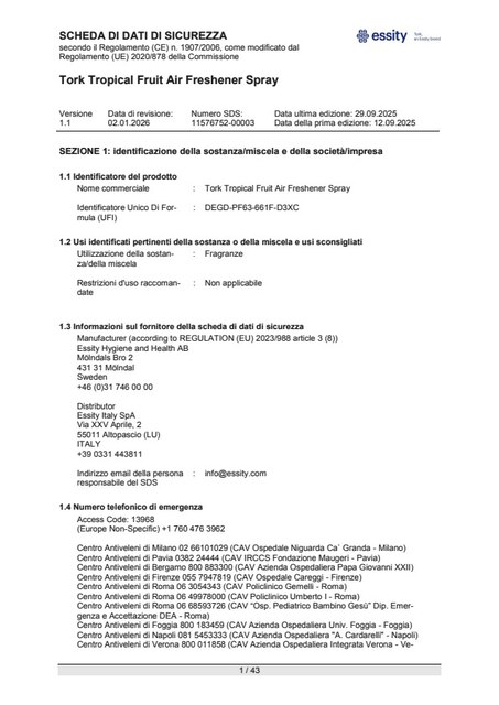 Safety Data Sheet