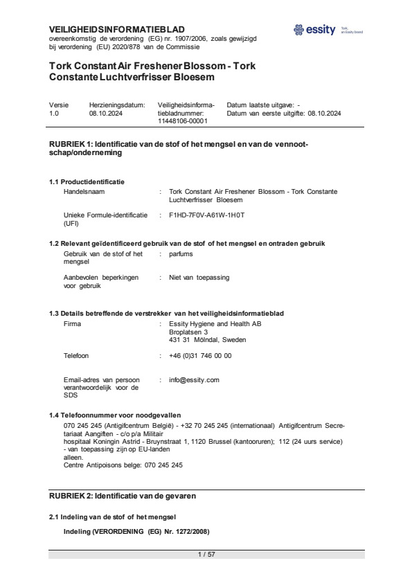 Safety Data Sheet