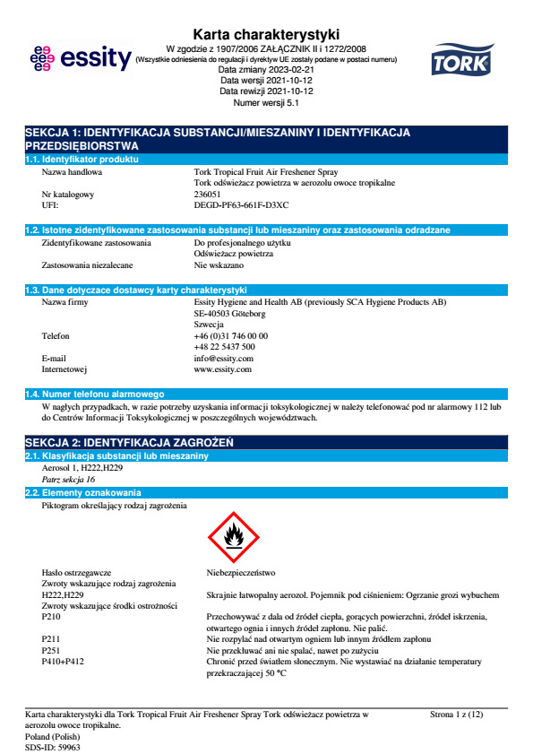 Safety Data Sheet